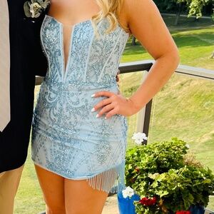 Light blue Alice Paris dress